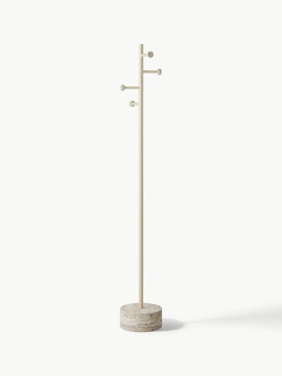 Kapstok Disa met travertin voet^Westwing Collection Sale