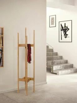 Kapstok Hilbert gemaakt van eikenhout^Woodman Outlet