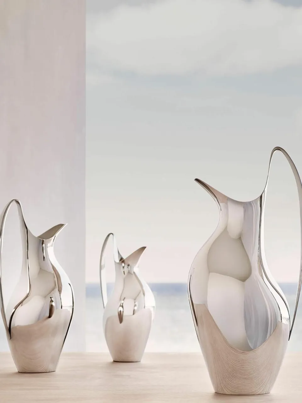 Karaf Koppel van edelstaal, 750 ml^GEORG JENSEN Discount
