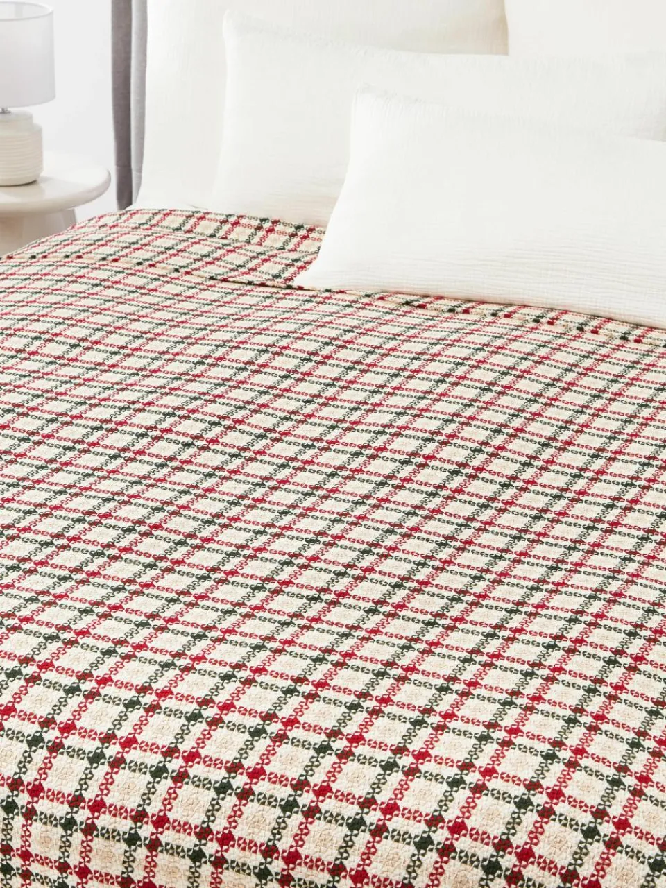 Katoenen bedsprei Connie^Westwing Collection Best
