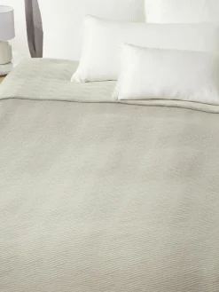 Katoenen bedsprei Ebony^Westwing Collection Discount