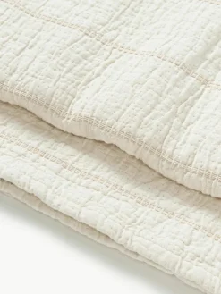 Katoenen bedsprei Lianna met structuurpatroon^Westwing Collection Discount