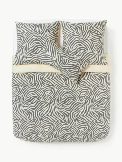 Katoenen dekbedovertrek Chase^Westwing Collection Outlet