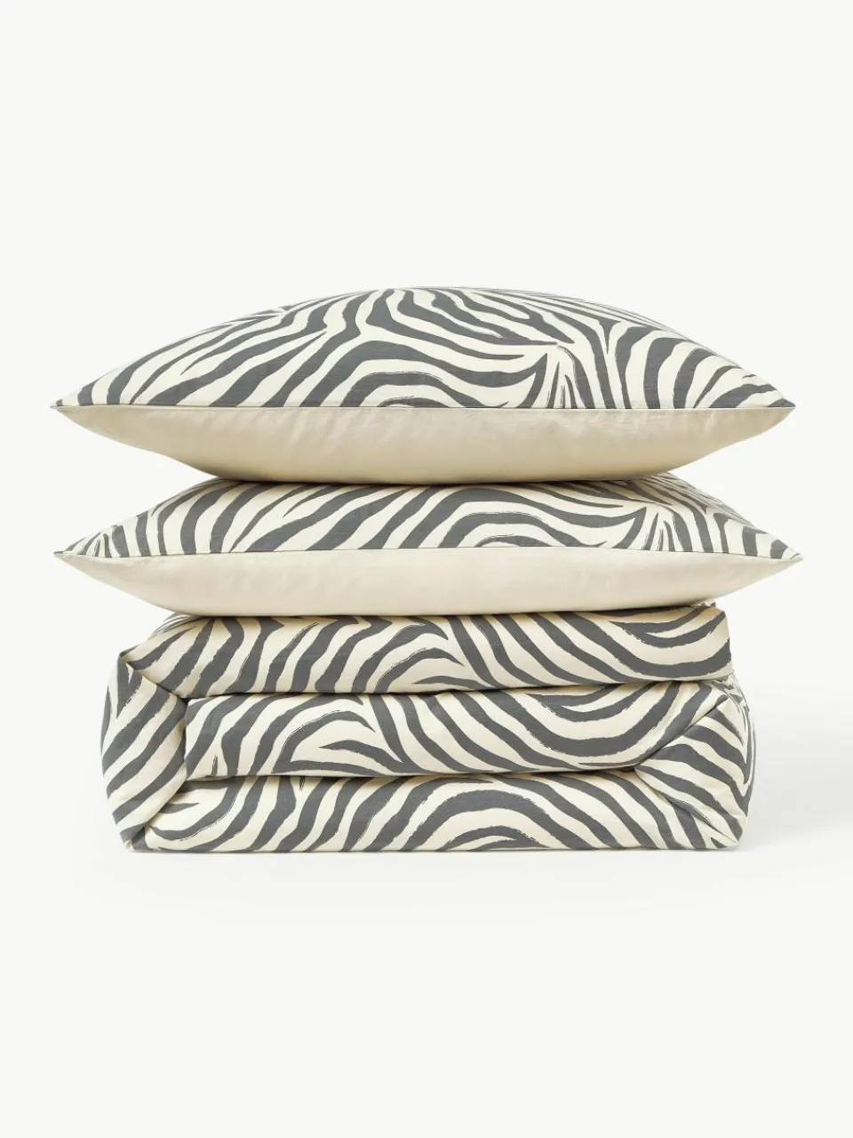 Katoenen dekbedovertrek Chase^Westwing Collection Outlet