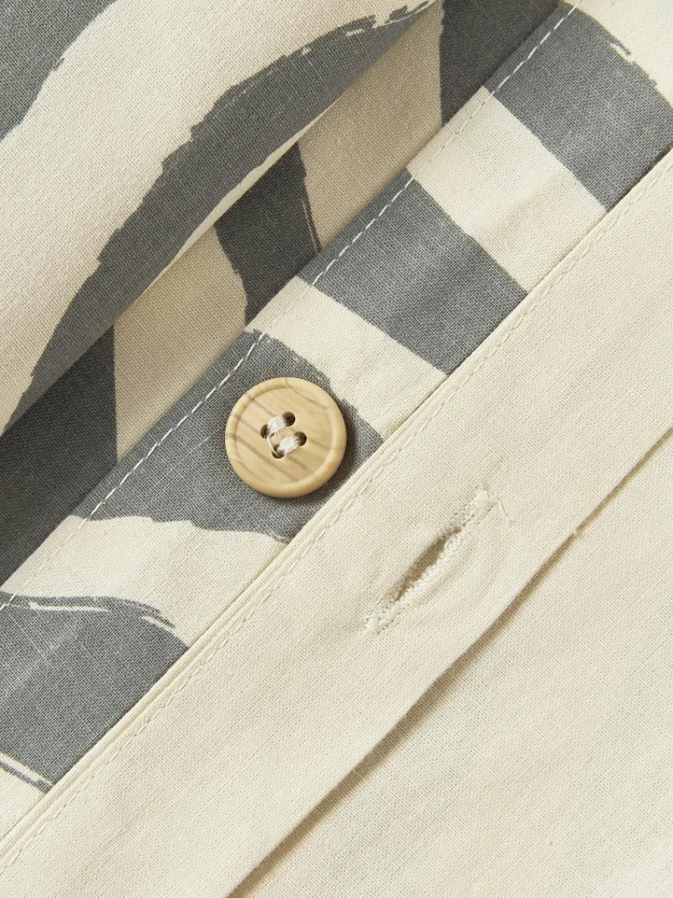 Katoenen dekbedovertrek Chase^Westwing Collection Outlet