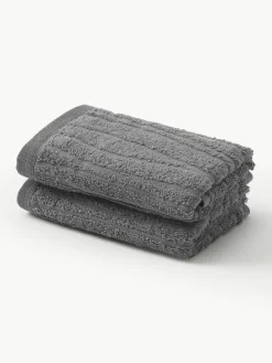 Katoenen handdoek Audrina in verschillende formaten^Westwing Collection Discount