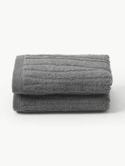 Katoenen handdoek Audrina in verschillende formaten^Westwing Collection Discount