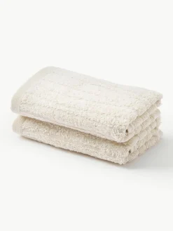 Katoenen handdoek Audrina in verschillende formaten^Westwing Collection Discount