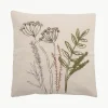 Katoenen kussen Bea met bloemmotief^Bloomingville Fashion