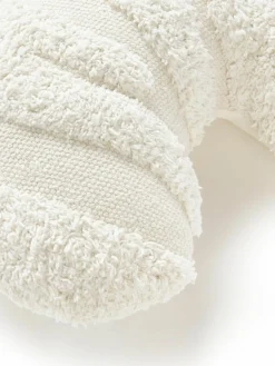 Katoenen kussen Gabriel met getufte decoraties^Westwing Collection Fashion