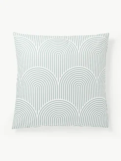 Katoenen kussenhoes Arcs^Westwing Collection Outlet