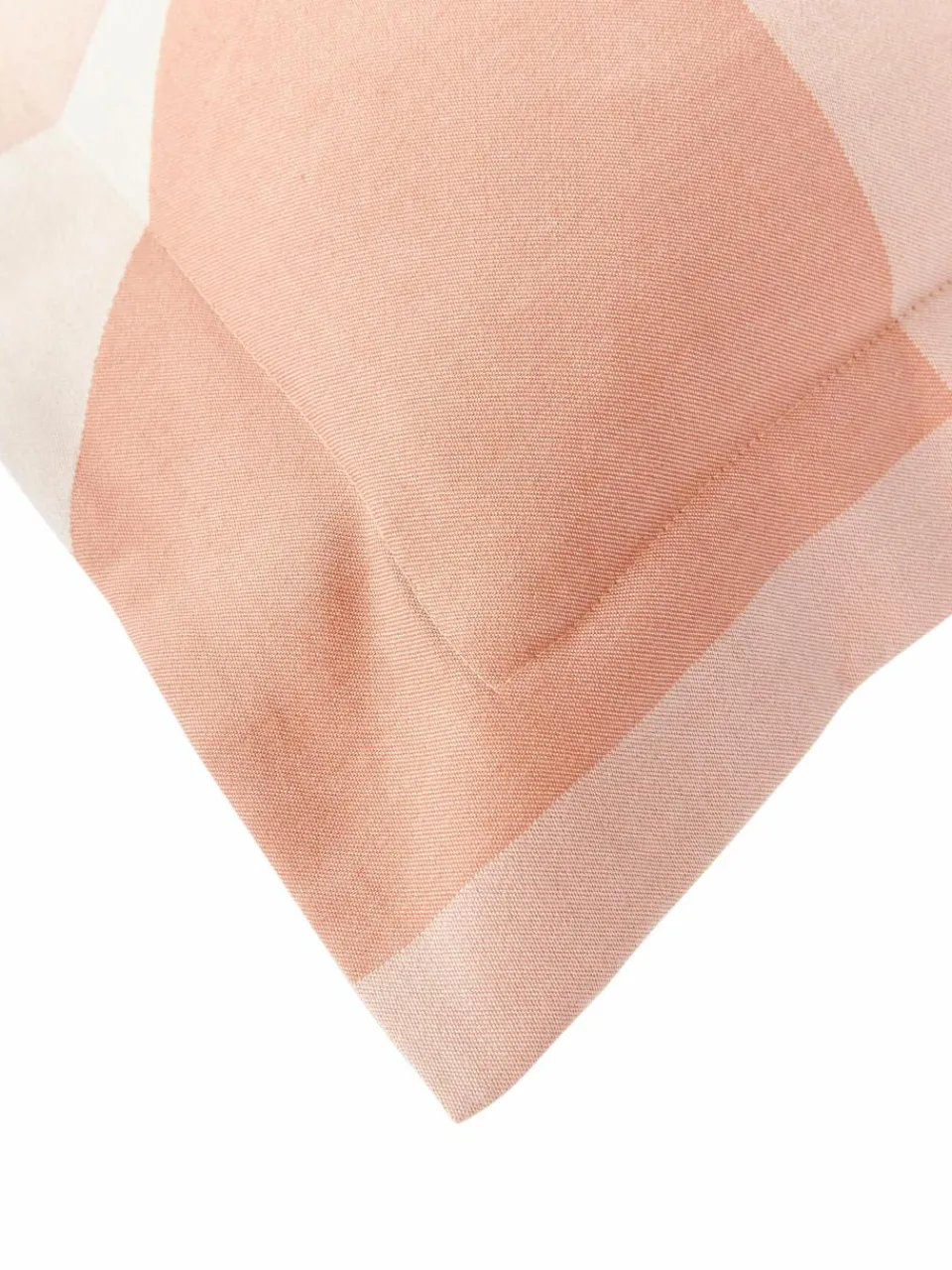 Katoenen kussenhoes Elinor met geometrisch patroon^Westwing Collection Fashion