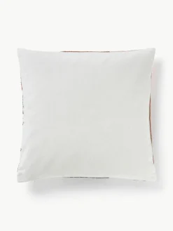 Katoenen kussenhoes Nomi met abstracte decoratie^Westwing Collection Online