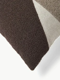 Katoenen kussenhoes Nomi met abstracte decoratie^Westwing Collection Online
