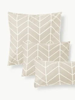 Katoenen kussensloop Mirja met patroon^Westwing Collection Discount
