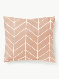 Katoenen kussensloop Mirja met patroon^Westwing Collection New