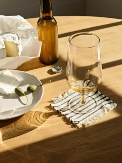 Katoenen onderzetters Elouise met franjes, 4 stuks^Broste Copenhagen Sale