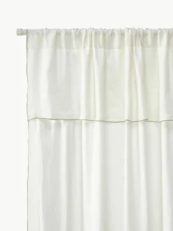 Katoenen perkal kussenhoes Pine^Westwing Collection Sale