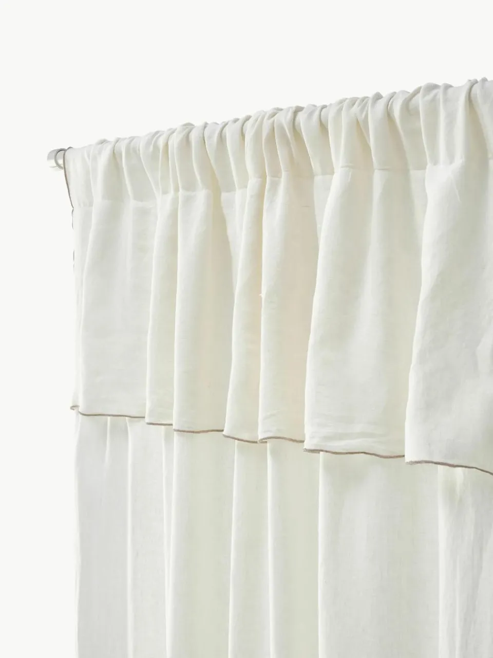 Katoenen perkal kussenhoes Pine^Westwing Collection Sale