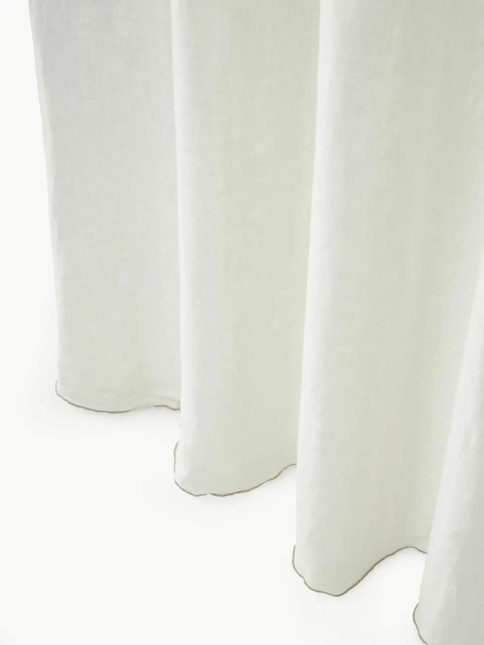 Katoenen perkal kussenhoes Pine^Westwing Collection Sale
