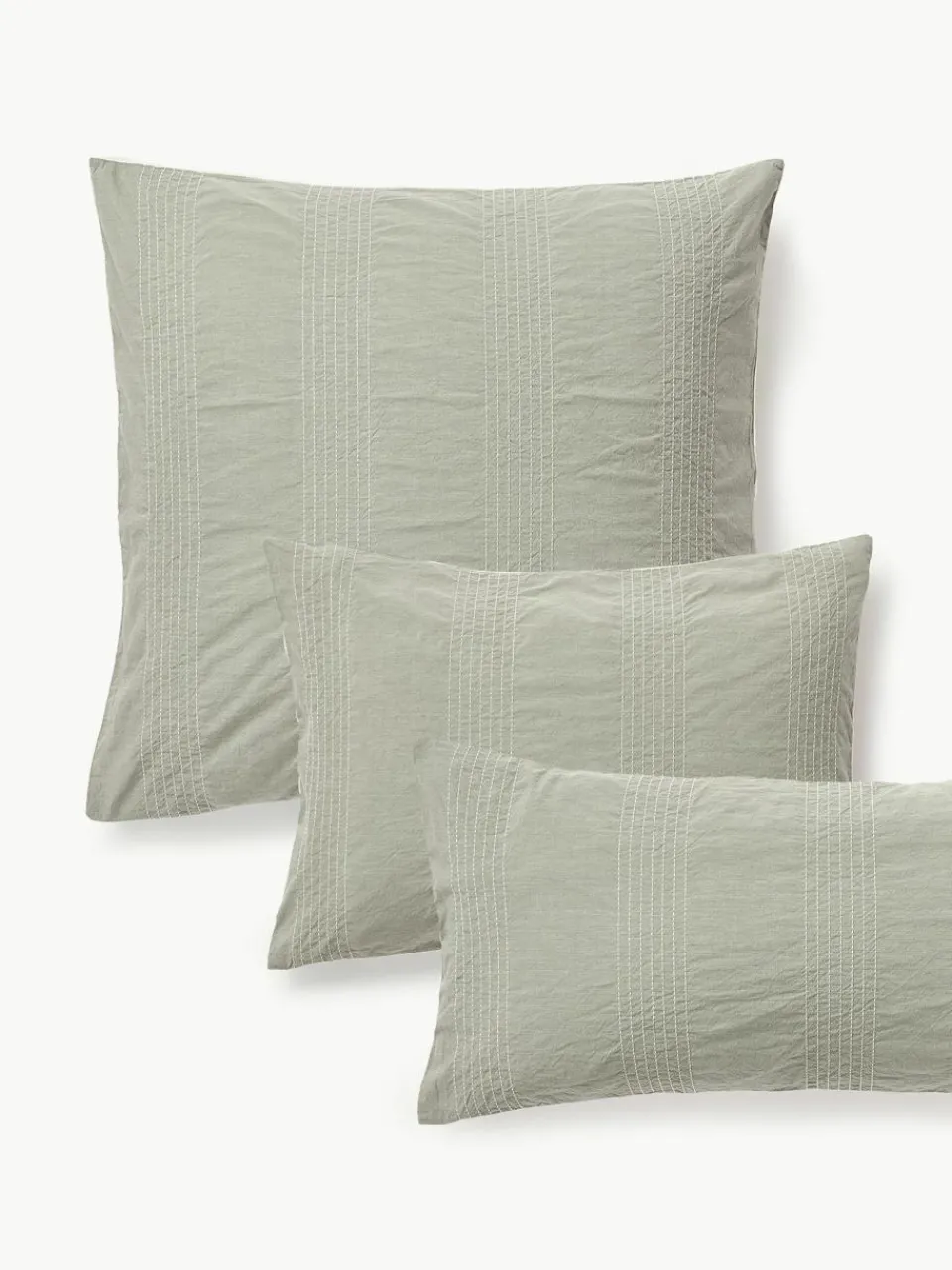 Katoenen perkal kussensloop Graham^Westwing Collection Best