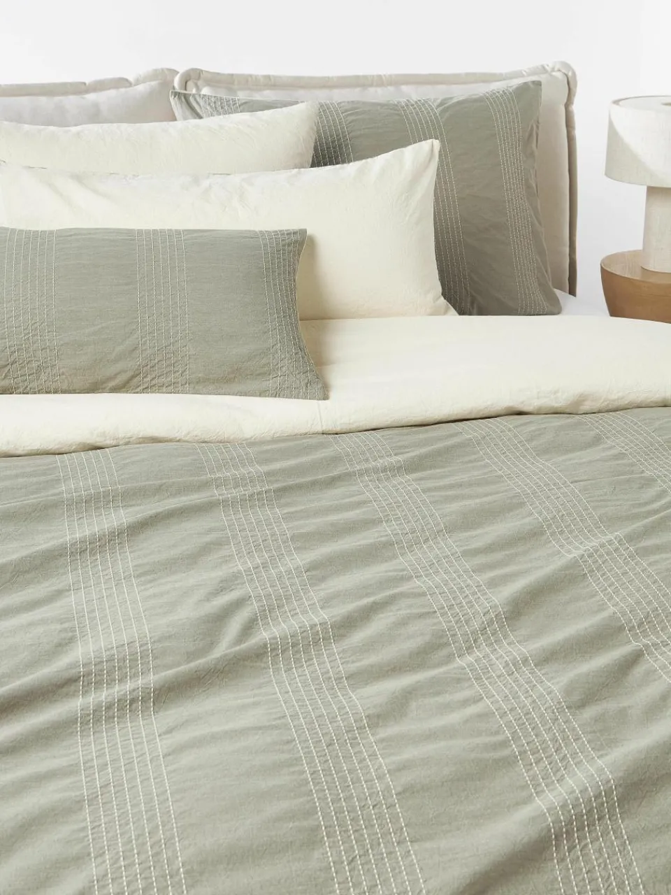 Katoenen perkal kussensloop Graham^Westwing Collection Best