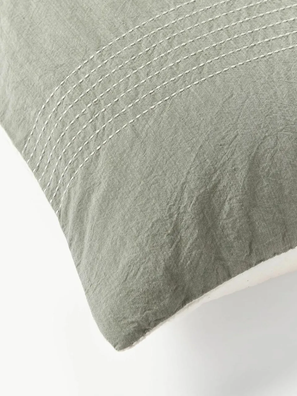 Katoenen perkal kussensloop Graham^Westwing Collection Best