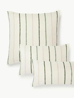 Katoenen perkal kussensloop Arabella^Westwing Collection Online