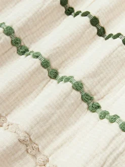 Katoenen perkal kussensloop Arabella^Westwing Collection Online
