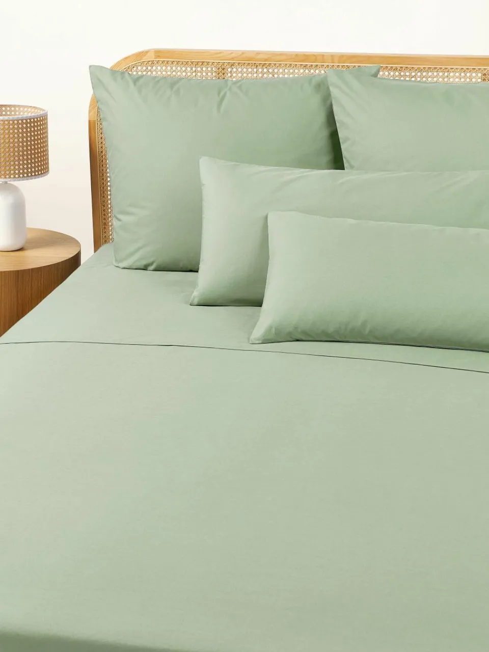 Katoenen perkal laken Elsie^Westwing Collection Outlet