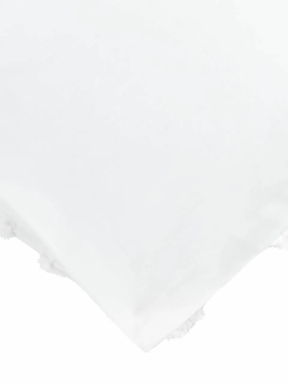 Katoenen perkale kussenhoes Faith met getufte decoratie^Westwing Collection Hot
