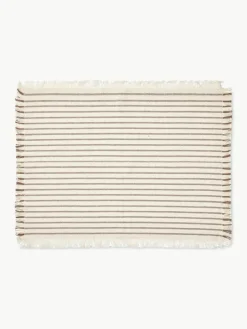 Katoenen placemats Elouise met franjes, 2 stuks^Broste Copenhagen Outlet