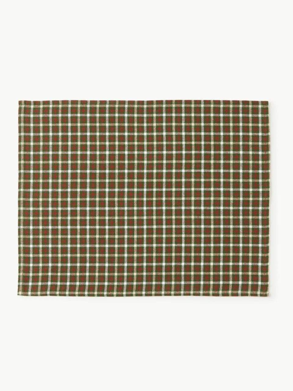 Katoenen placemats Ulla, set van 2^Westwing Collection Online