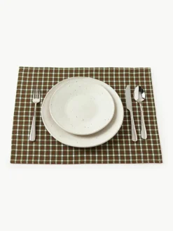 Katoenen placemats Ulla, set van 2^Westwing Collection Online