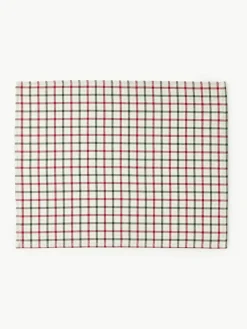 Katoenen placemats Ulla, set van 2^Westwing Collection Clearance