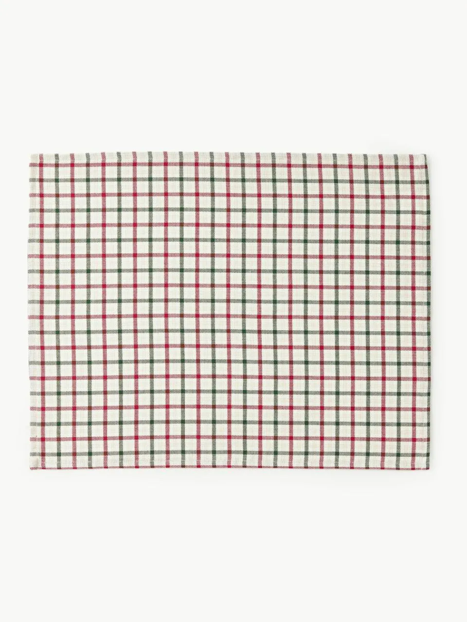 Katoenen placemats Ulla, set van 2^Westwing Collection Clearance