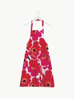 Katoenen schort Pieni Unikko^Marimekko Sale