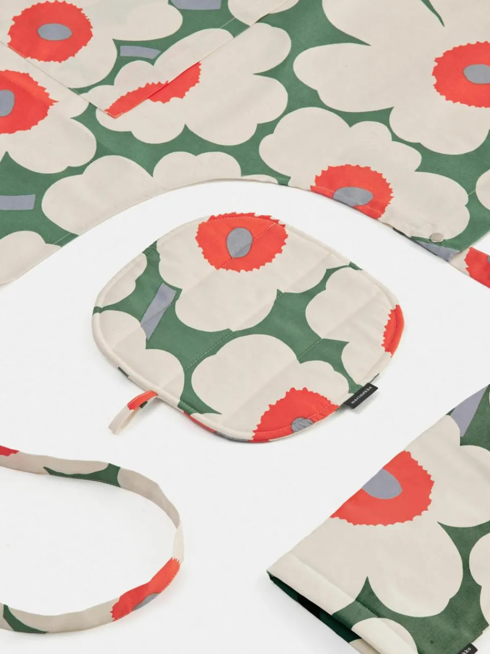 Katoenen schort Pieni Unikko^Marimekko Online