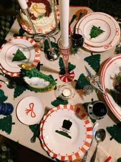 Katoenen tafelkleed Christmas Forest^Anna + Nina New