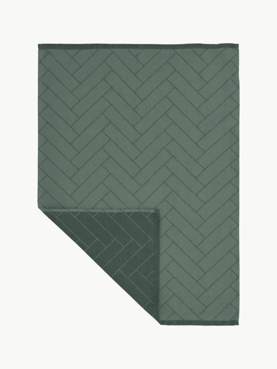 Katoenen theedoeken Tiles, 2 stuks^Södahl Sale