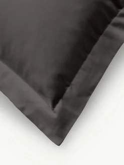 Katoensatijnen dekbedovertrek Premium^Westwing Collection Outlet
