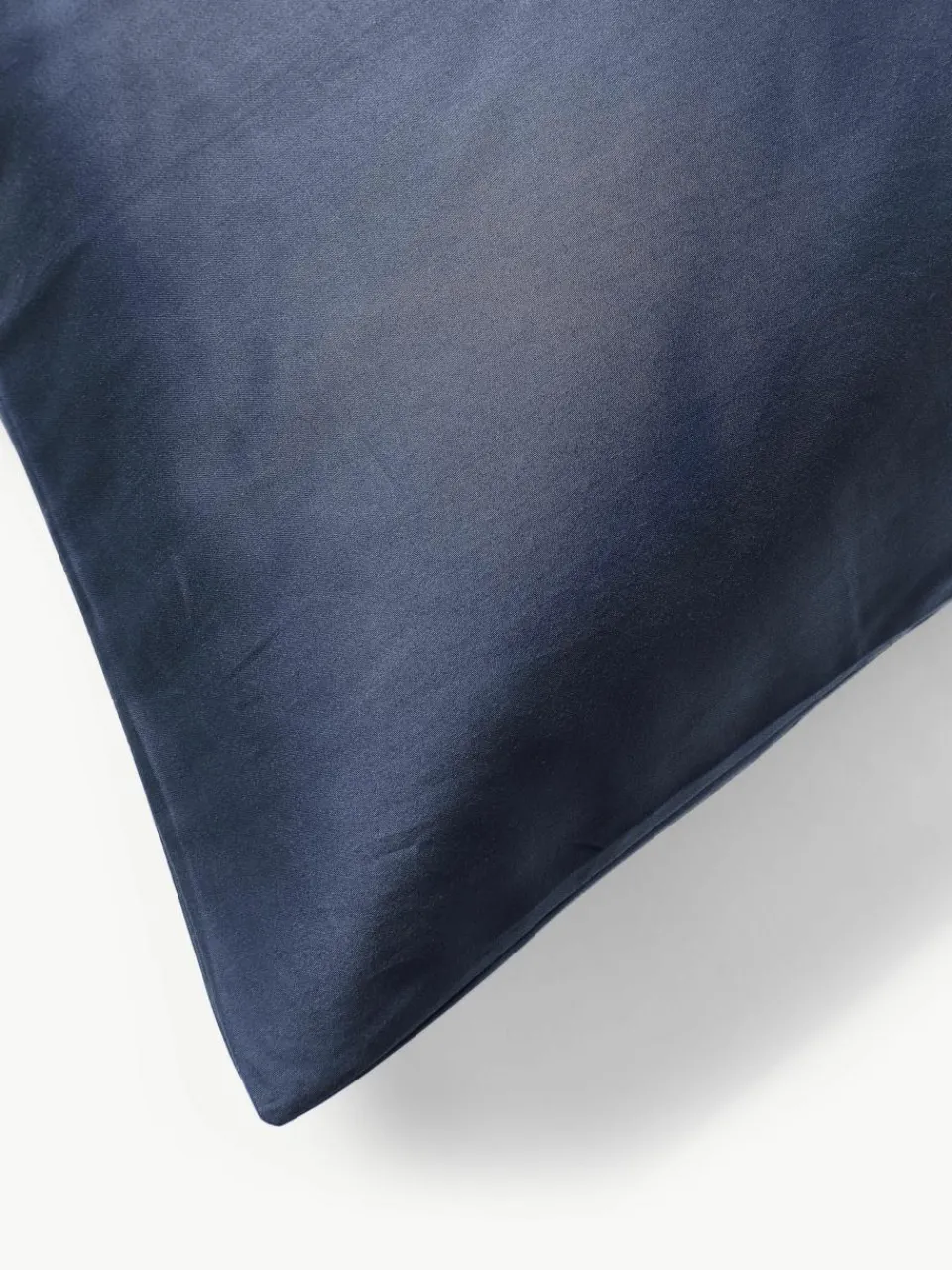 Katoensatijnen dekbedovertrek Comfort^Westwing Collection Outlet