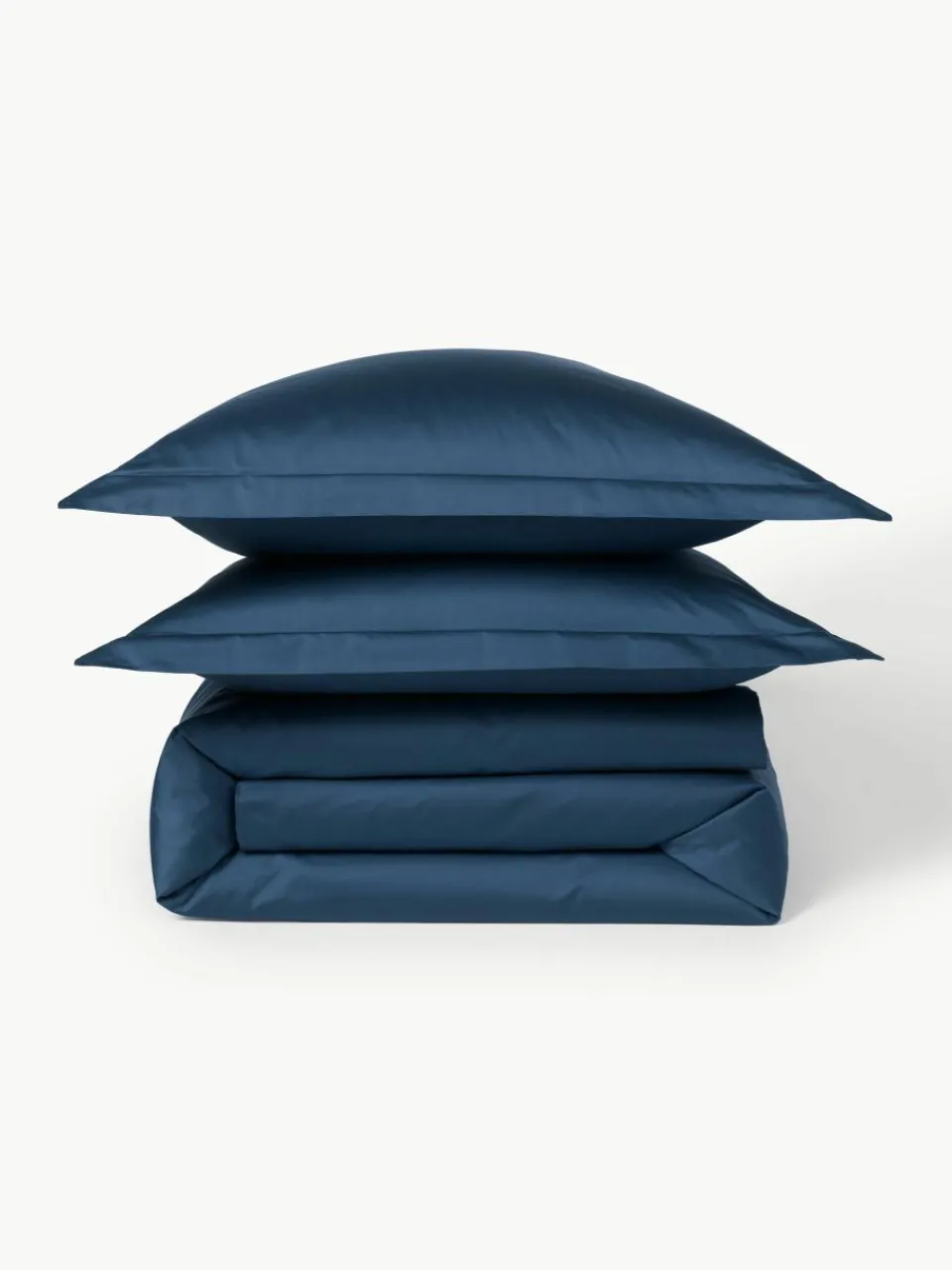 Katoensatijnen dekbedovertrek Premium^Westwing Collection Discount