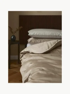 Katoensatijnen kussenhoes Comfort^Westwing Collection Outlet