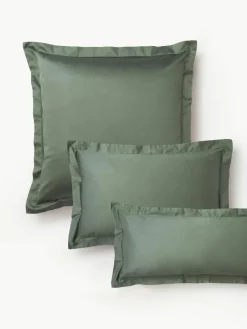 Katoensatijnen kussenhoes Premium^Westwing Collection Online