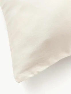 Katoensatijnen kussenhoes Marino met bloemenmotief^Westwing Collection New