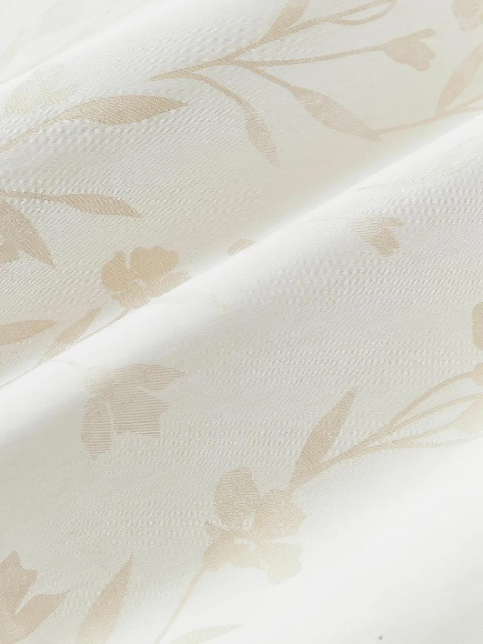 Katoensatijnen kussenhoes Hurley met jacquard patroon^Westwing Collection Fashion