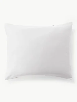 Katoensatijnen kussenhoes Blossom^Westwing Collection Hot