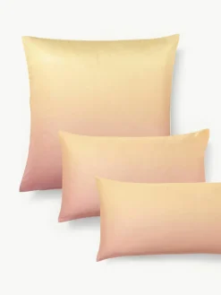 Katoensatijnen kussenhoes Jania^Westwing Collection New
