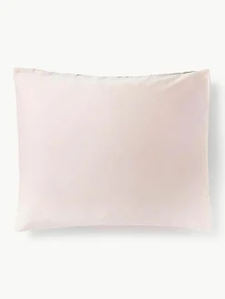Katoensatijnen kussenhoes Blossom^Westwing Collection Outlet